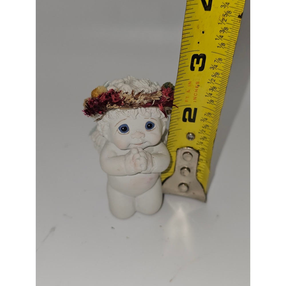 Dreamsicles Figurine Make A Wish  Praying Kneeling Angel Cherub‎ - Picture 6 of 7